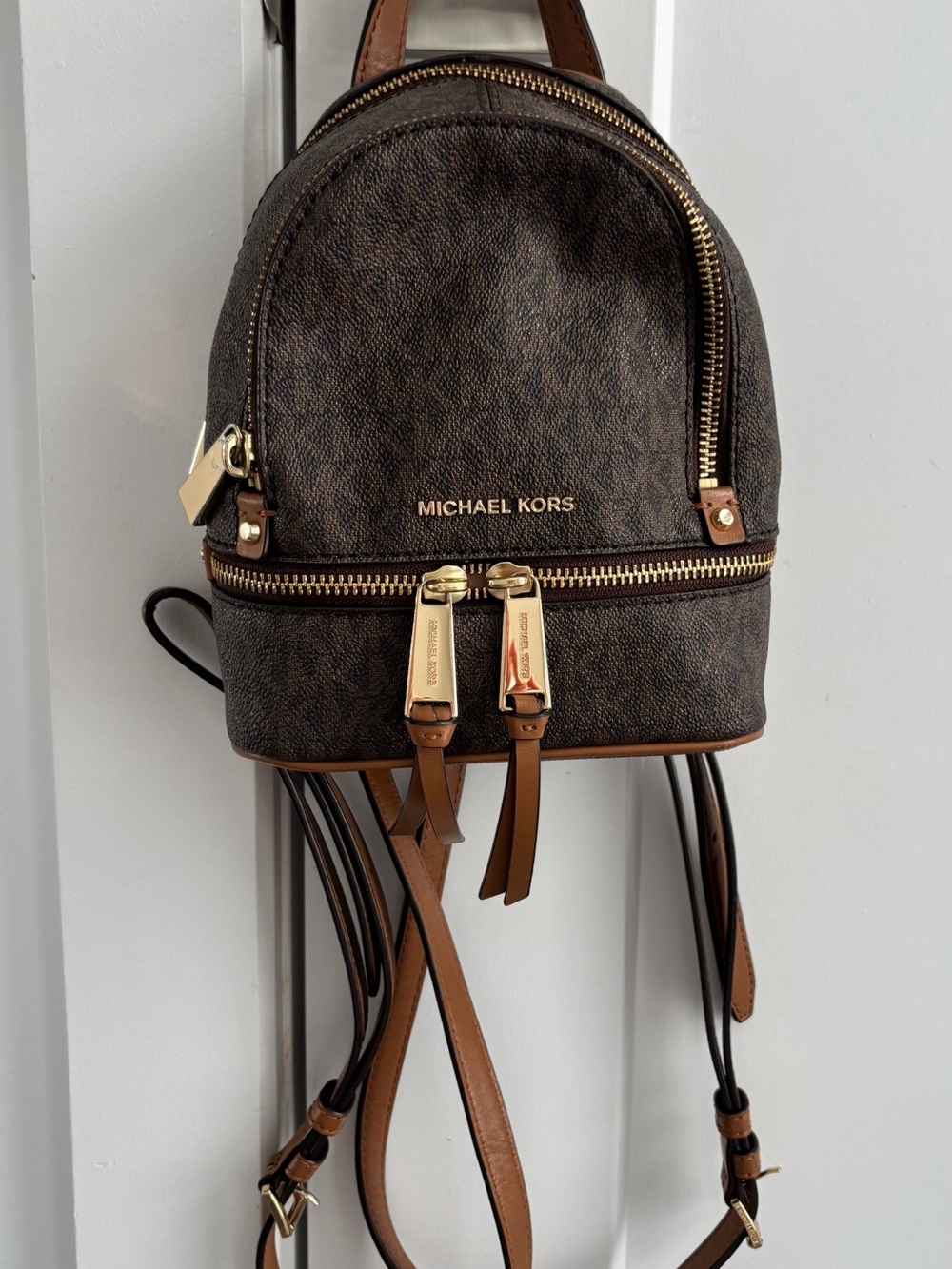 Mini sac à dos Michael Kors brun – très bon état